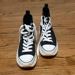 Madden Girl Winona Platform Converse Hightop Sneaker